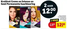 Kruidvat Kruidvat Creme en Intense en Semi Permanente haarkleuring aanbieding