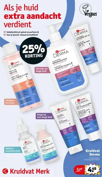 Kruidvat Kruidvat Derma aanbieding