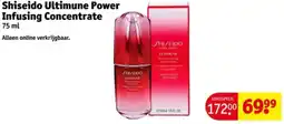 Kruidvat Shiseido Ultimune Power Infusing Concentrate aanbieding