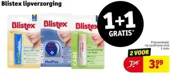 Kruidvat Blistex lipverzorging aanbieding