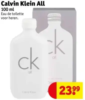 Kruidvat Calvin Klein All aanbieding