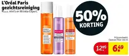 Kruidvat L'Oréal Paris gezichtsreiniging aanbieding