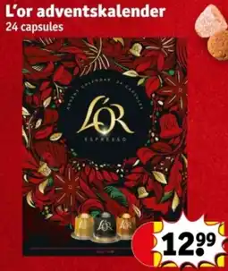 Kruidvat L'or adventskalender aanbieding
