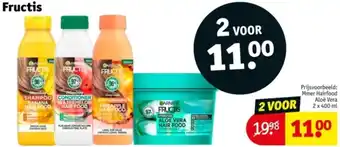 Kruidvat Fructis aanbieding
