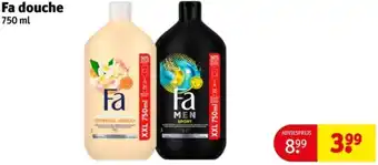 Kruidvat Fa douche aanbieding