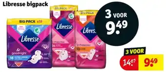 Kruidvat Libresse bigpack aanbieding
