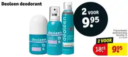 Kruidvat Deoleen deodorant aanbieding