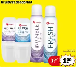 Kruidvat Kruidvat deodorant aanbieding