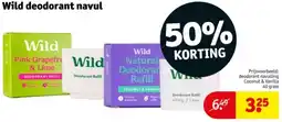 Kruidvat Wild deodorant navul aanbieding