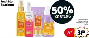 Kruidvat Andrélon haarkuur aanbieding