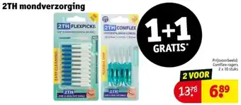 Kruidvat 2TH mondverzorging aanbieding