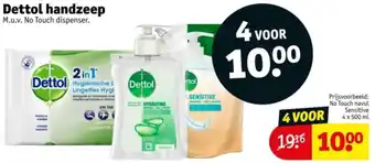 Kruidvat Dettol handzeep aanbieding