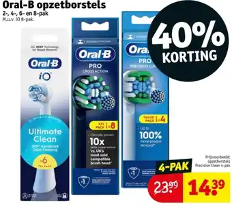 Kruidvat Oral-B opzetborstels aanbieding