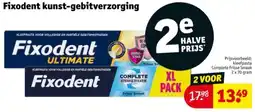 Kruidvat Fixodent kunst-gebitverzorging aanbieding