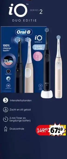 Kruidvat Oral-B i02 DUO EDITIE aanbieding