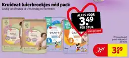 Kruidvat Kruidvat luierbroekjes mid pack aanbieding