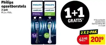 Kruidvat Philips opzetborstels aanbieding