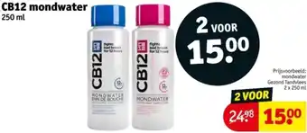 Kruidvat CB12 mondwater aanbieding