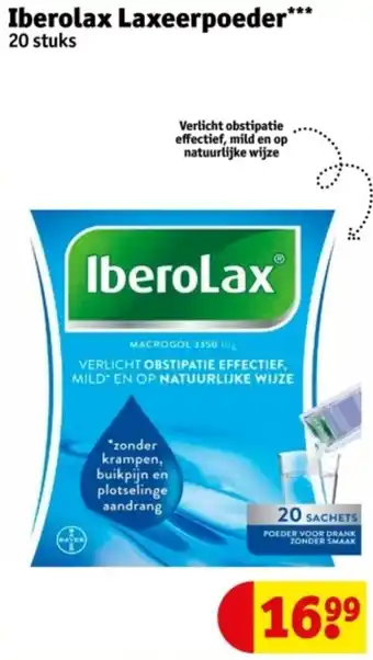 Kruidvat Iberolax Laxeerpoeder aanbieding
