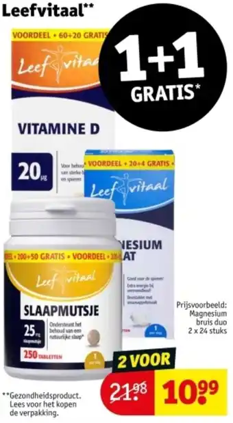 Kruidvat Leefvitaal aanbieding