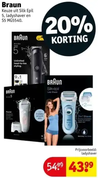 Kruidvat Braun aanbieding