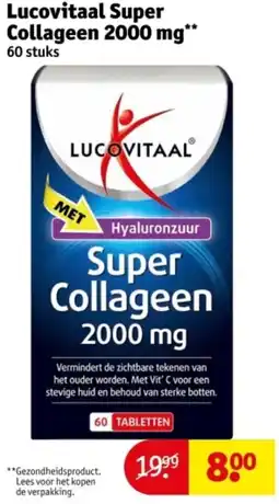 Kruidvat Lucovitaal Super Collageen 2000 mg aanbieding