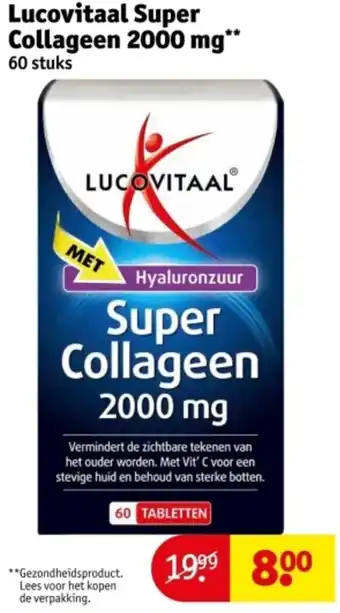 Kruidvat Lucovitaal Super Collageen 2000 mg aanbieding