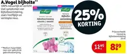 Kruidvat A.Vogel bijholte aanbieding