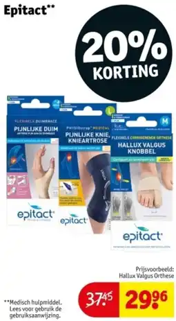 Kruidvat Epitact aanbieding