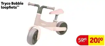 Kruidvat Tryco Bobbie loopfiets aanbieding
