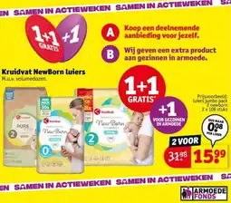 Kruidvat Kruidvat NewBorn luiers aanbieding