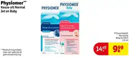 Kruidvat Physiomer aanbieding