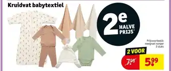 Kruidvat Kruidvat babytextiel aanbieding