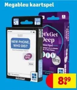 Kruidvat Megableu kaartspel aanbieding