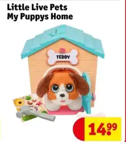 Kruidvat Little Live Pets My Puppys Home aanbieding