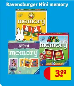 Kruidvat Ravensburger Mini memory aanbieding