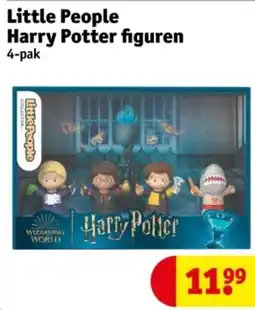 Kruidvat Little People Harry Potter figuren 4-pak aanbieding