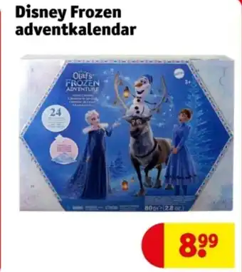 Kruidvat Disney Frozen adventkalendar aanbieding