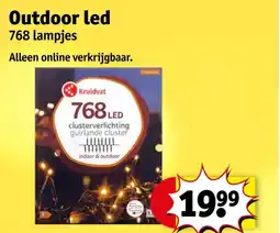 Kruidvat Outdoor led 768 lampjes aanbieding