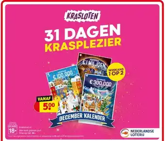 Kruidvat Nederlandse Loterij aanbieding