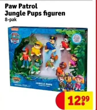 Kruidvat Paw Patrol Jungle Pups figuren 8-pak aanbieding