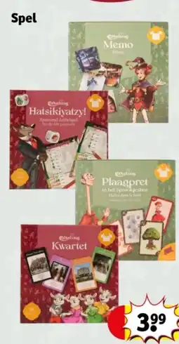 Kruidvat Spel aanbieding