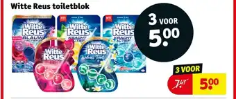 Kruidvat Witte Reus toiletblok aanbieding