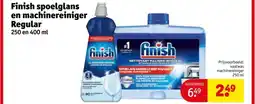 Kruidvat Finish spoelglans en machinereiniger Regular aanbieding