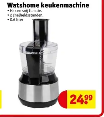 Kruidvat Watshome keukenmachine aanbieding