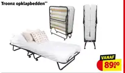 Kruidvat Troonz opklapbedden aanbieding