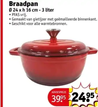 Kruidvat Braadpan aanbieding