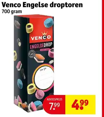 Kruidvat Venco Engelse droptoren aanbieding
