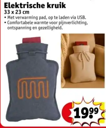 Kruidvat Elektrische kruik aanbieding
