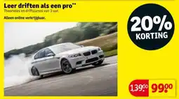Kruidvat Leer driften als een pro aanbieding